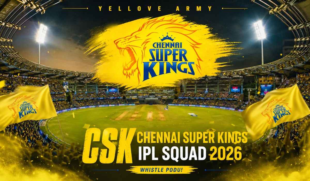 CSK-Chennai Super Kings IPL Squad 2026