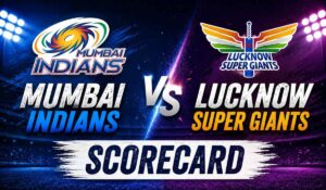 Mumbai Indians vs Lucknow Super Giants Scorecard