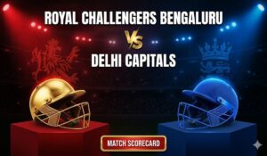 Royal Challengers Bengaluru vs Delhi Capitals Match Scorecard