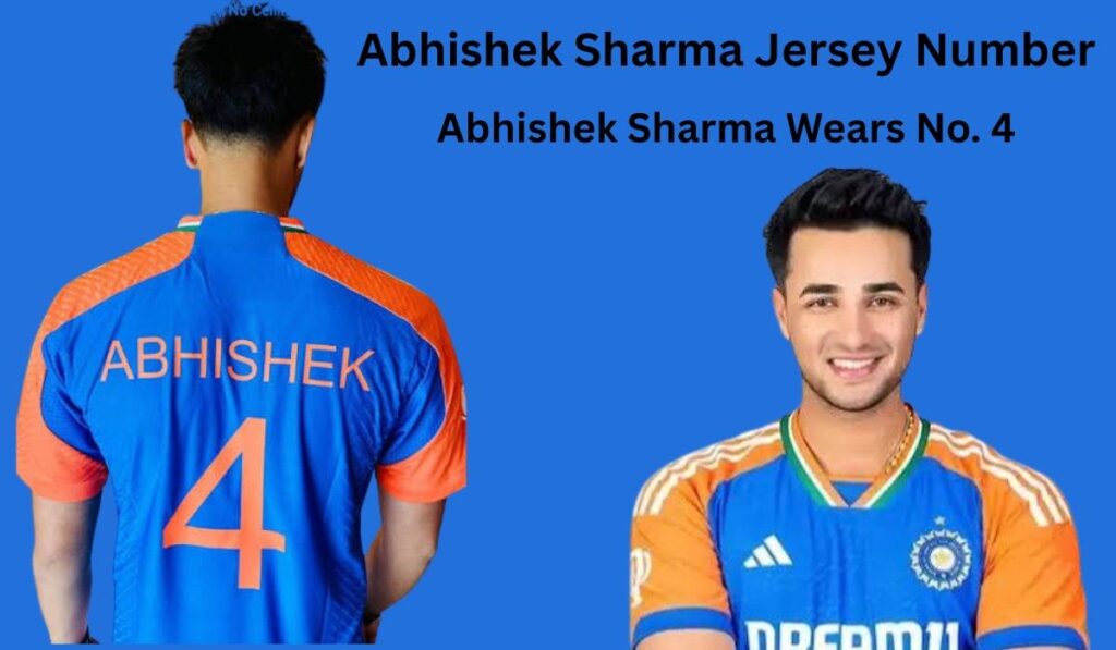 Abhishek Sharma Jersey Number