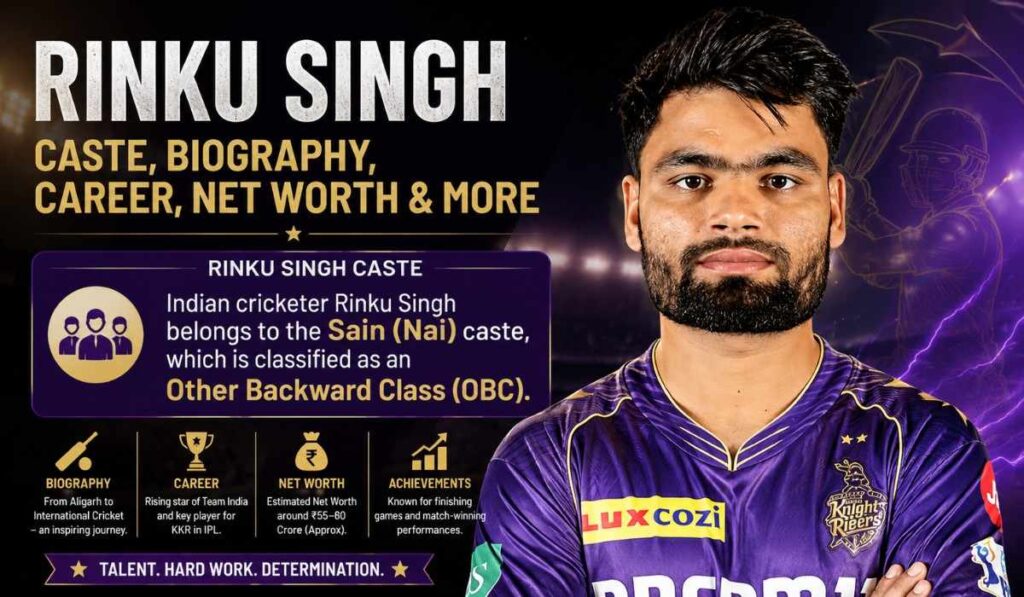 Rinku Singh Caste